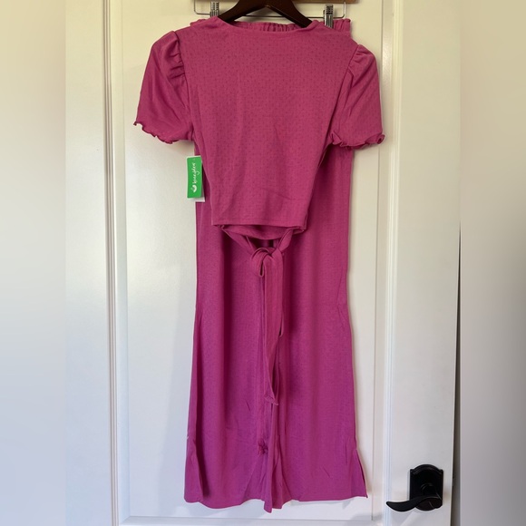 Honeydew Intimates 2 Piece Summer Lovin’ Lounge Set in Rhubarb Pink Size S NWT - Picture 4 of 12